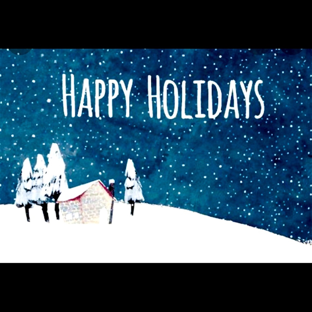 Be safe and take great care- love each other…. Happy holidays! I love you 💕